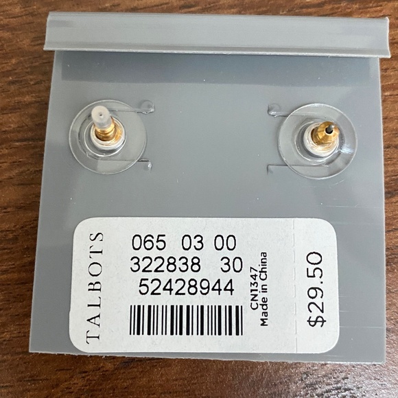 Talbots Earrings - NEW!! - Picture 2 of 2